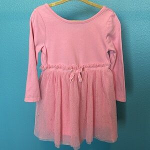 Cat & Jack pink toddlers formal tutu dress
